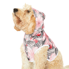 Pet Hoodie Valentine Flowers Berries