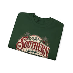 Southern Kind of Winter Crewneck Sweatshirt- Christmas