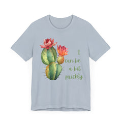 I Can Be A Bit Prickly  - Cactus - Unisex Jersey Short Sleeve Tee