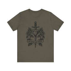 'In Gems We Trust' | Edgy Casual Wear, Gift for Rock Lovers, Men's & Women's Apparel, Perfect for Festivals