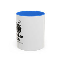 Colorful Bee Buzzin' Mug - Fun Coffee Cup for Summer Sips