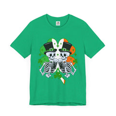 St. Patrick's Day Dead Man Cheers Tee - Unisex Short Sleeve Shirt