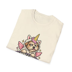 "If I Were a Unicorn I Would Stab You With My Horn" Funny Graphic Tee
