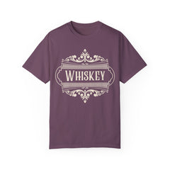 WHISKEY - Victorian label - T-shirt - Military Branches, Right to Bear Arms, American Flag