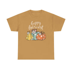 Happy Fall Essential Tee with Pumpkins