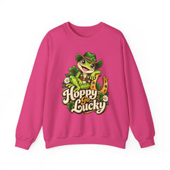 Hoppy Go Lucky Frog St. Patrick’s  Day Sweatshirt