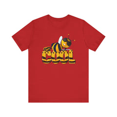 Bee Cool -Unisex Short Sleeve Tee - Fun, Casual Summer T-Shirt