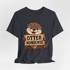 Otter Nonsense T-Shirt — Cute Otter Pun Tee
