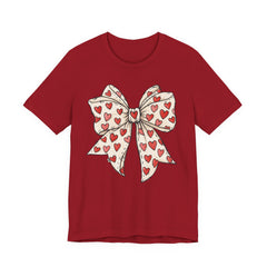 Valentine Heart Bow T-Shirt