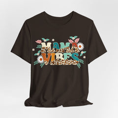 Tropical Mama Vibes Unisex Jersey Tee - Perfect for Summer & Holidays