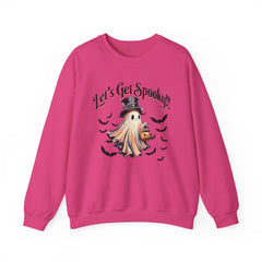 Spooky Ghost Crewneck Sweatshirt, Funny Halloween Sweatshirt, Cozy Fall Fashion, Unisex Sweater, Ghost Lover Gift