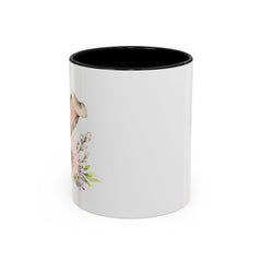 Bunny Ears Accent Coffee Mug (11, 15oz)