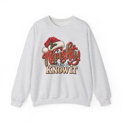 Naughty and Know It Christmas Crewneck Sweatshirt