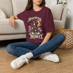 Haunted But Homey T-Shirt — Cute Vintage Haunted House Halloween Tee BP