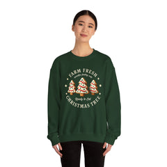 Farm Fresh Christmas Tree Sweatshirt – Cute Cookie Tree Holiday Crewneck