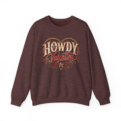 Howdy Valentine Crewneck Sweatshirt