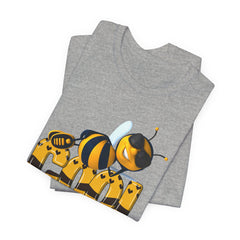 Bee Cool -Unisex Short Sleeve Tee - Fun, Casual Summer T-Shirt