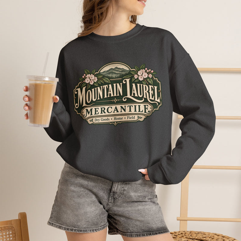 Mountain Laurel Mercantile Vintage Logo- Southern Heritage