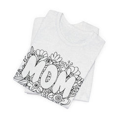 Pen & Ink Floral Mom T-Shirt - Perfect Gift for Mother's Day or New Mom