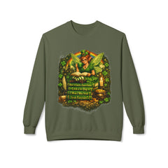 St. Patrick's Day Fairy Crewneck Sweatshirt