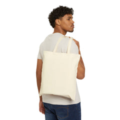 Queen Bee Fizzin Cotton Canvas Tote Bag, Eco-Friendly Shopper, Gift for Bee Lovers, Reusable Bag, Spring/Summer Accessory