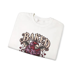 Baked With Bad Intentions Sweatshirt - Halloween Vibes