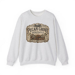 Pecan Grove Mercantile Vintage Logo Sweatshirt - Southern Heritage