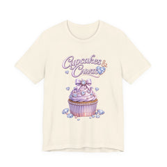 Cupcakes & Carats Tee — Cute Pastel Cupcake Graphic T-Shirt