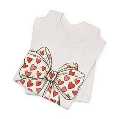 Valentine Heart Bow T-Shirt