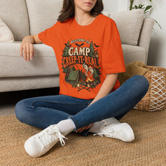 Camp Creep-It-Real T-Shirt — Welcome to Camp Halloween Graphic Tee- BP