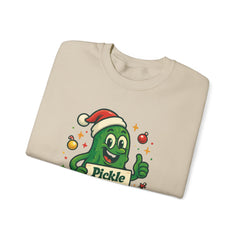 Pickle Christmas Club Sweatshirt — Cute Holiday Pickle Crewneck