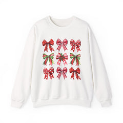 Christmas Red Bow Sweatshirt