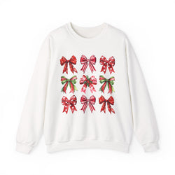 Christmas Red Bow Sweatshirt