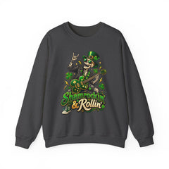 St. Patrick's Day Shamrockin' & Rollin' Sweatshirt