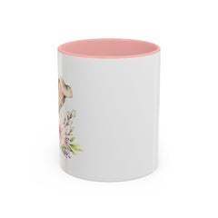 Bunny Ears Accent Coffee Mug (11, 15oz)