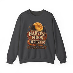 Harvest Moon Motel Sweatshirt — Vintage Autumn Cabin Pullover- Southern Heritage
