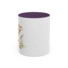 Bunny Ears Accent Coffee Mug (11, 15oz)