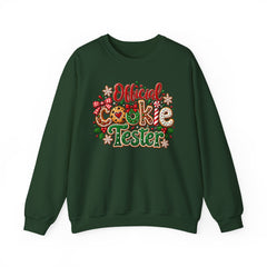 "Official Cookie Tester" Christmas Holiday Sweatshirt