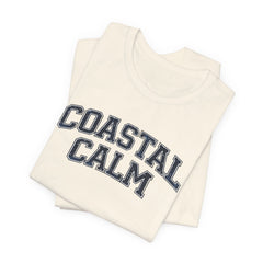 Coastal Calm Tee — Relaxed Beach Vibes Short Sleeve Shirt