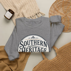 Southern Heritage Crewneck Sweatshirt — Vintage Magnolia Graphic