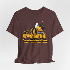 Bee Cool -Unisex Short Sleeve Tee - Fun, Casual Summer T-Shirt