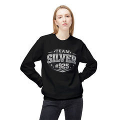 Team Silver #925 Crewneck Sweatshirt- Jewelry Lover