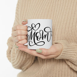 Elegant Mom Ceramic Mug - Perfect Gift for Mother's Day