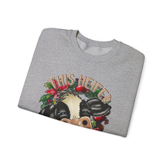 Christmas Cow Sweatshirt