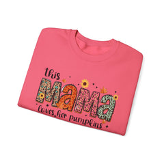 "This Mama Loves Her Pumpkins" Unisex Heavy Blend™ Crewneck Sweatshirt