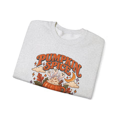 Pumpkin Spice & Paranormal Nights Crewneck Sweatshirt - Halloween