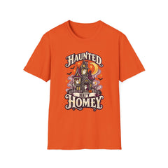 Haunted But Homey T-Shirt — Cute Vintage Haunted House Halloween Tee BP