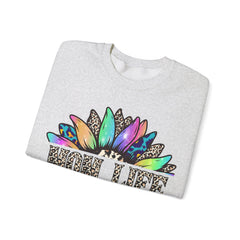 “Mom Life” Vintage Cool Life Flower Crewneck Sweatshirt