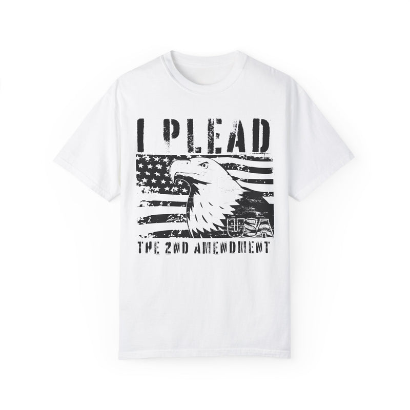 I Plead the 2nd Amendment t-shirt - Military Branches, Right to Bear Arms, Independence Day