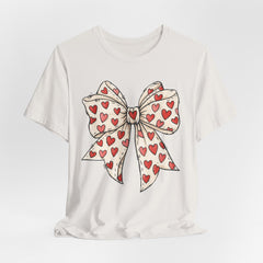Valentine Heart Bow T-Shirt